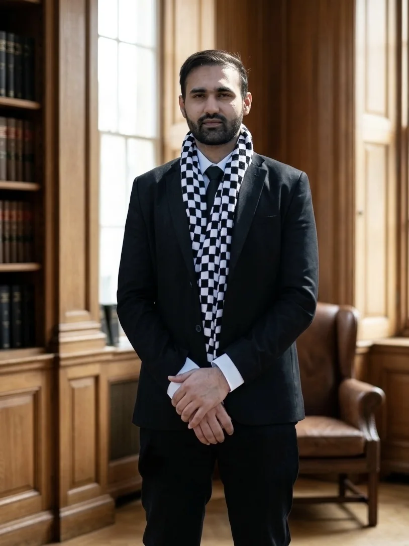 Professional photograph of Barrister Ahsan Shafique