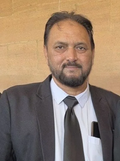 Professional photograph of Advocate Shafique Ahmed