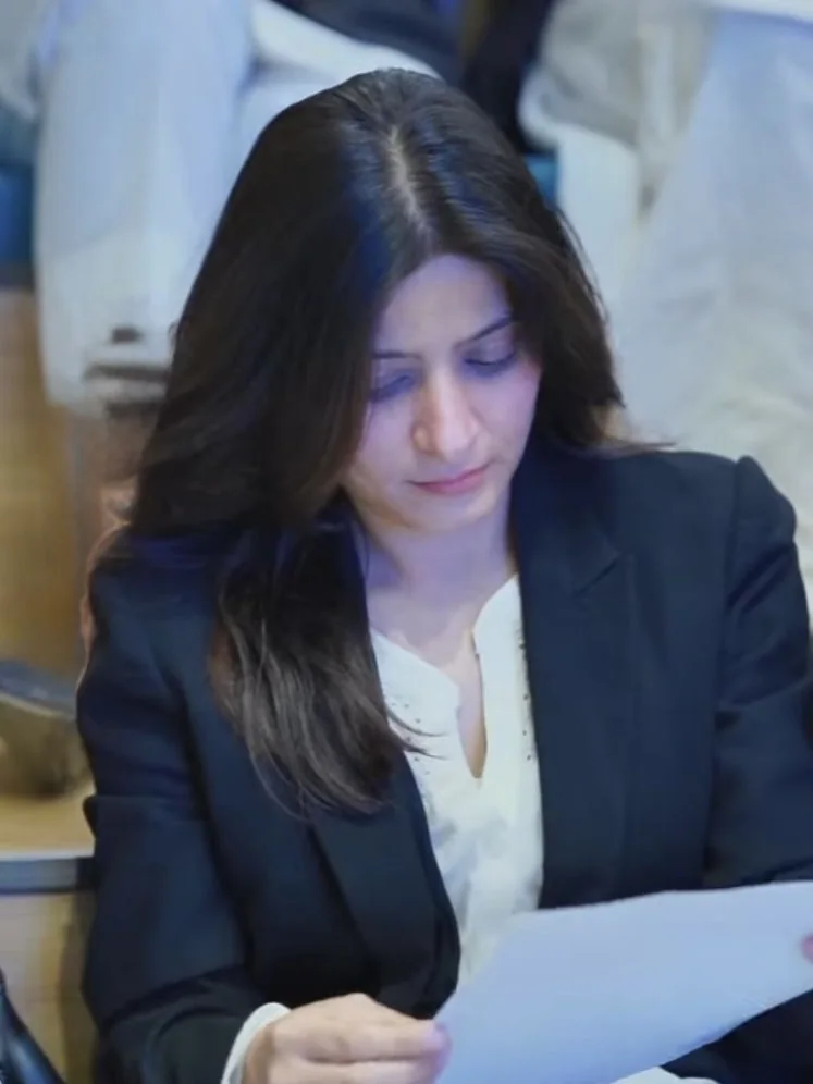 Professional photograph of Advocate Ushna Khan